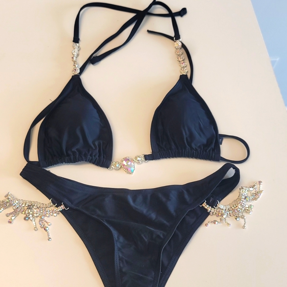 Rhinestone Bikini - image 1